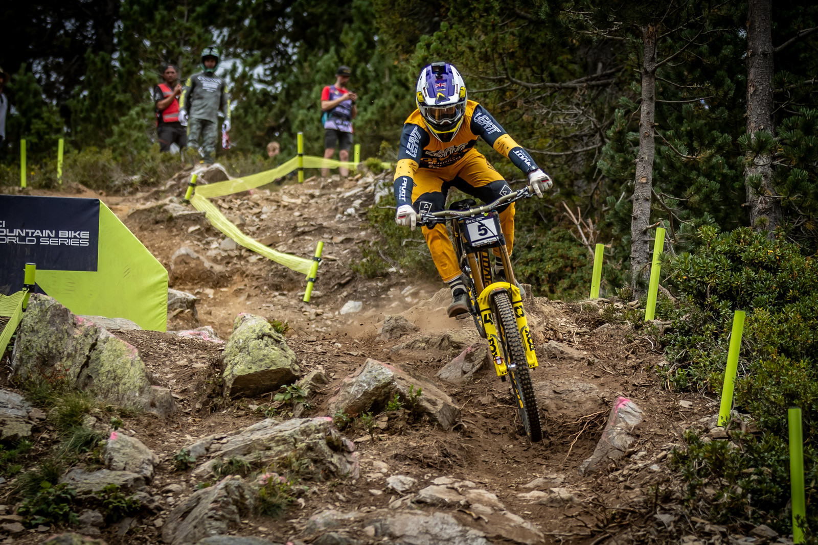 Bernard Kerr - Andorra World Cup DH Race Day Photo Blast - Mountain